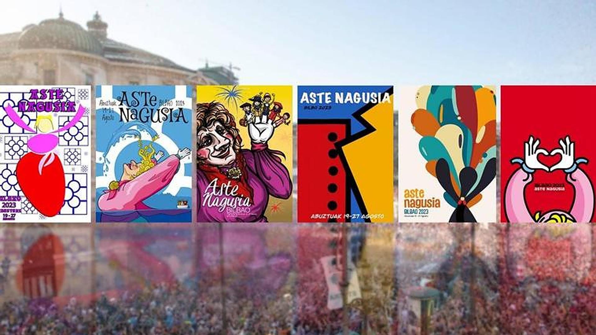 Los Seis Carteles Finalistas De La Aste Nagusia 2023 El Correo los-seis-carteles-finalistas-de-la-aste-nagusia-2023-el-correo
